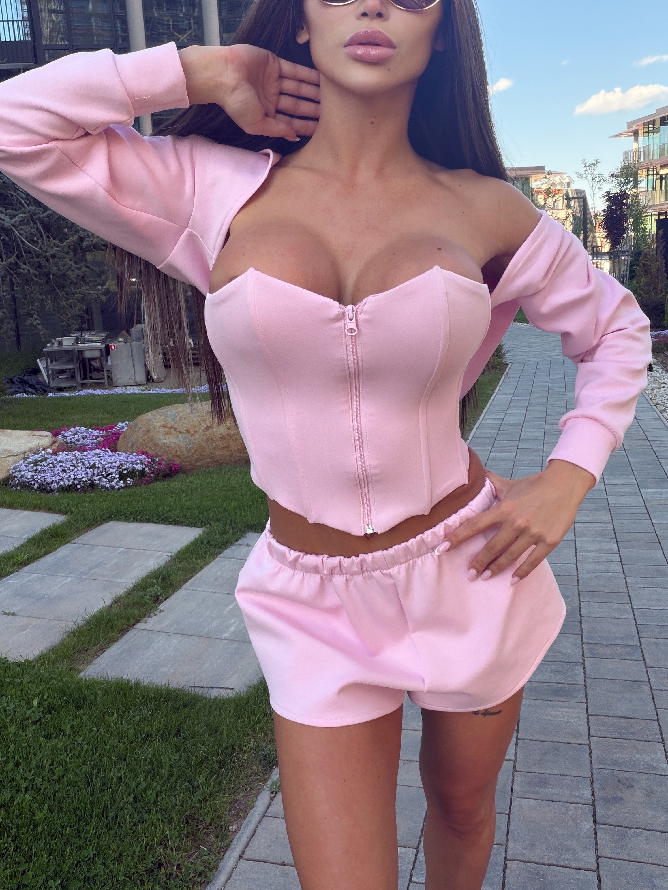 Къси панталони LA CORSEТ