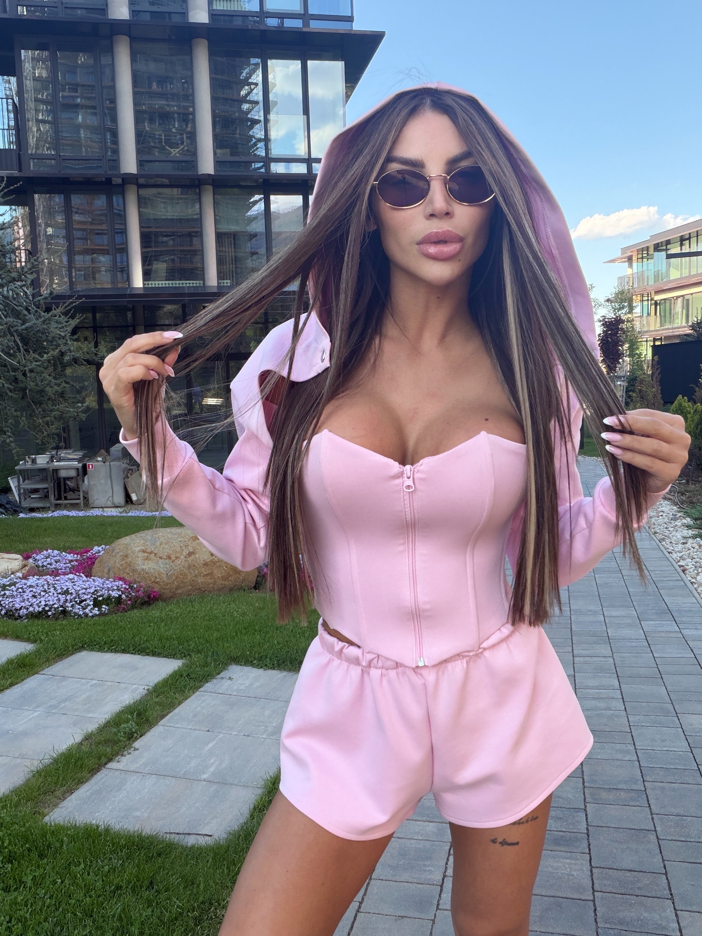 Къси панталони LA CORSEТ