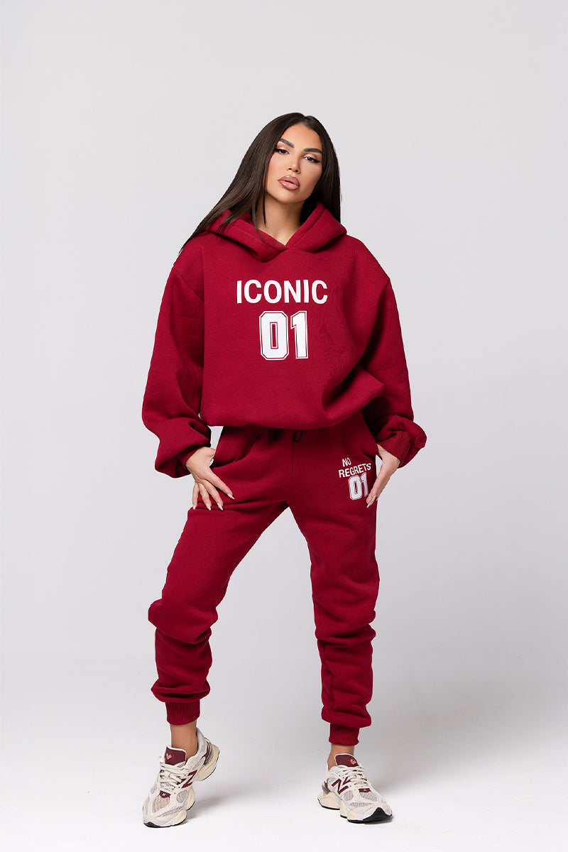 Панталон Iconic Burgundy