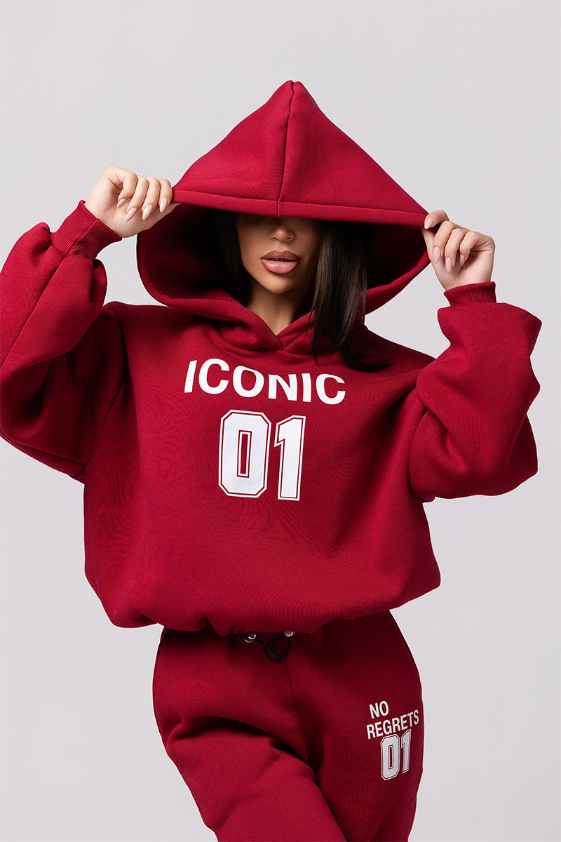 Панталон Iconic Burgundy