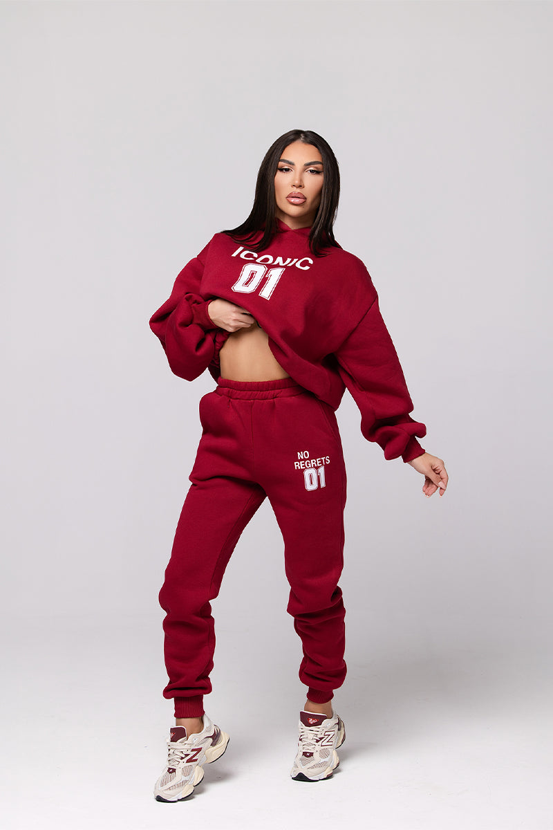 Панталон Iconic Burgundy