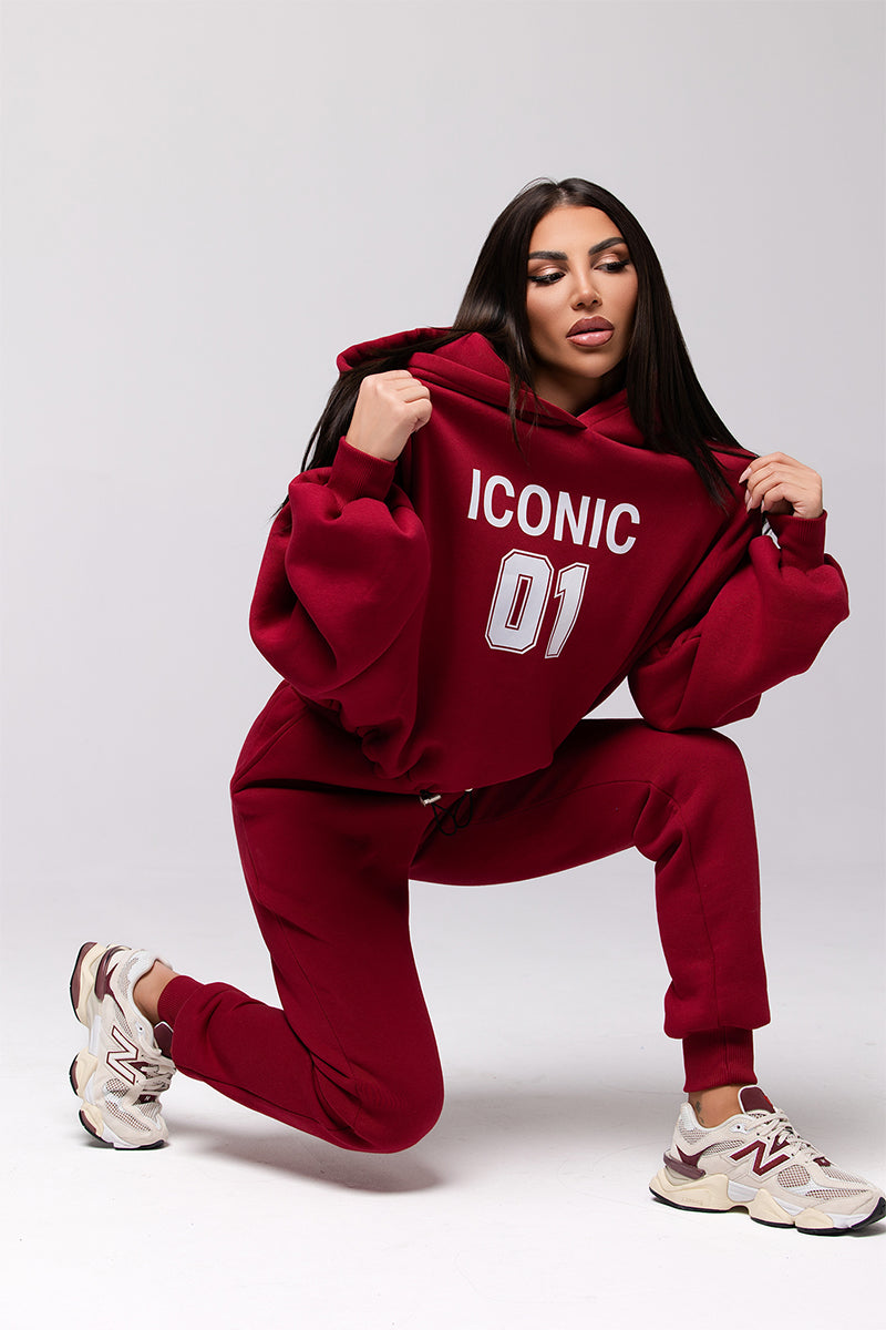 Панталон Iconic Burgundy