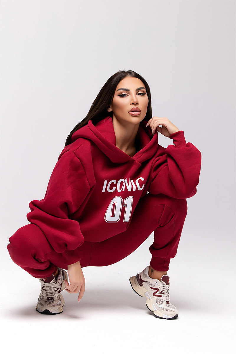 Панталон Iconic Burgundy