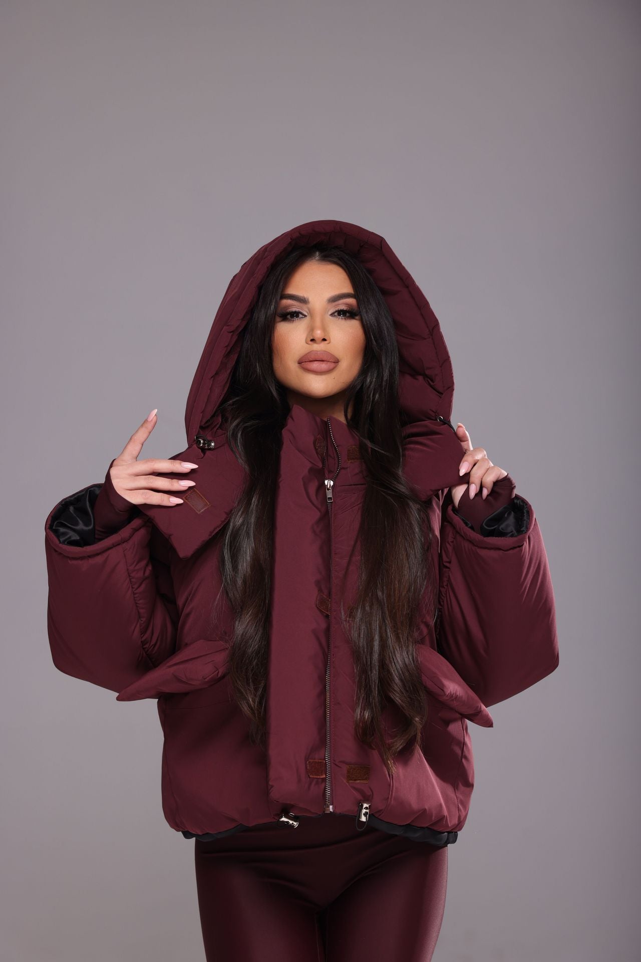 Яке Blaze Burgundy