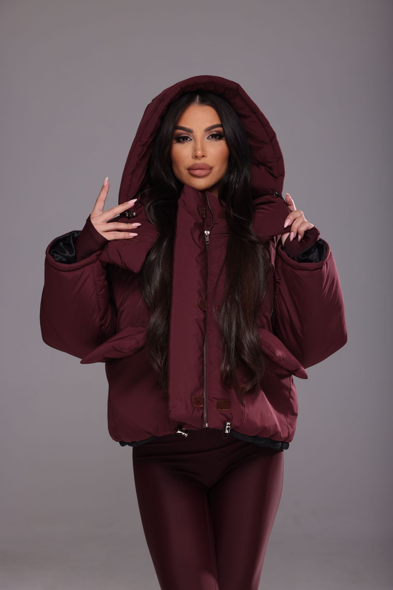 Яке Blaze Burgundy