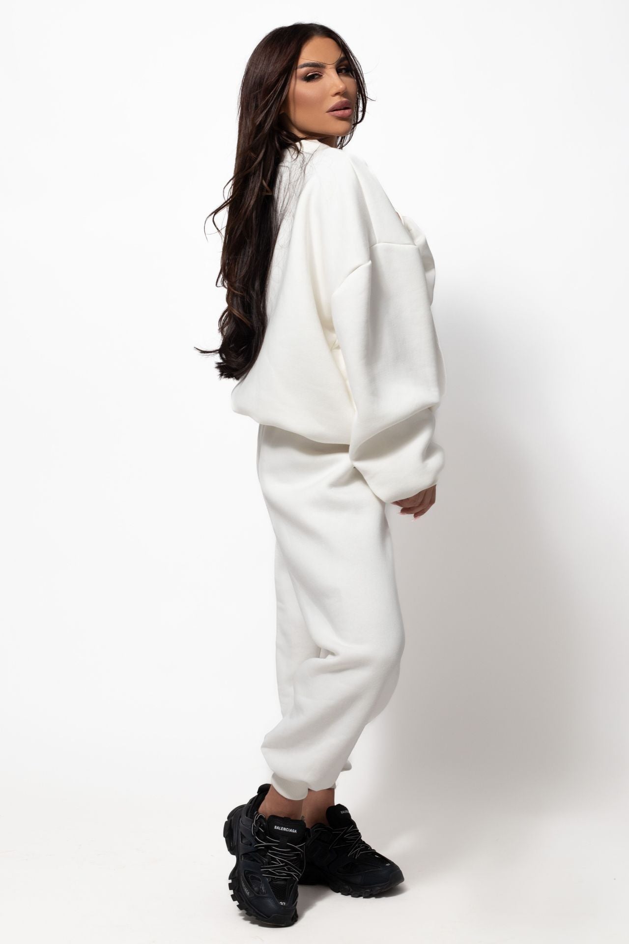 Суитшърт Wifey Ecru